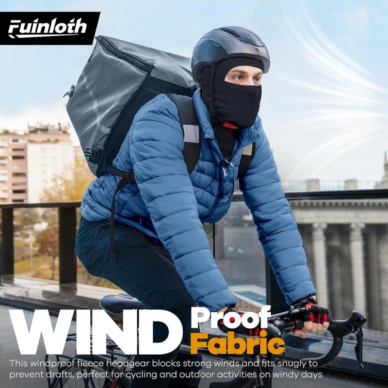 Fuinloth Ski Mask Balaclava Pro, Cold Weather Windproof Thermal Shiesty Motorcycle for Men/Women - Image 4